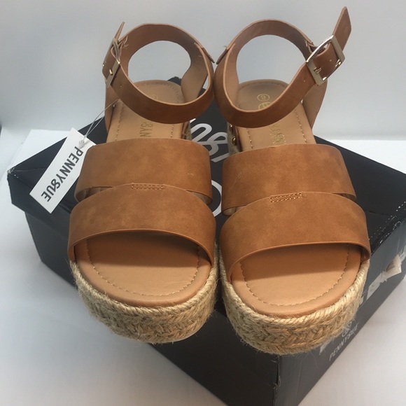 PENN Y SUE West Sandal Wedge Size 9 - Picture 15 of 16